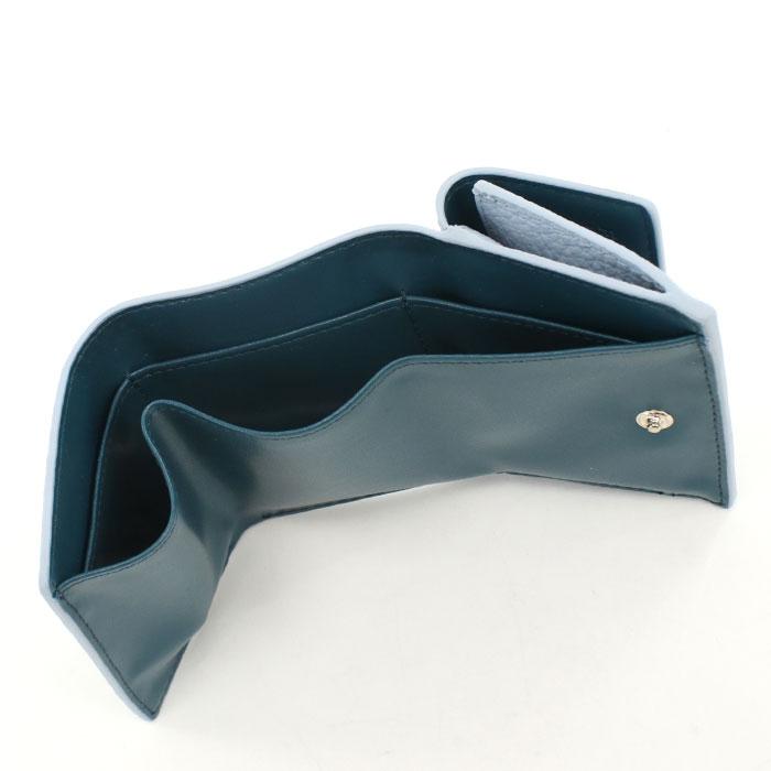 FURLA フルラ 三つ折り財布 小銭入付き WP00573 HSF000 4568Ｓ FURLA IDEA S イデア レディース ブルー FURLA（フルラ） 三つ折り財布 小銭入付き WP00573 HSF000 4568S