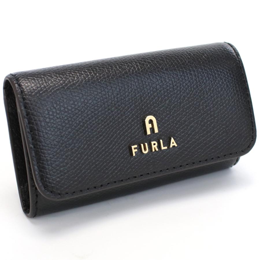 FURLA フルラ 4連キーケース WR00436 ARE000 O6000 FURLA CAMELIA レディース ブラック FURLA（フルラ） 4連キーケース WR00436 ARE000 O6000 FURLA CAMELIA