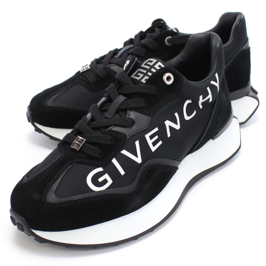 ジバンシー GIVENCHY メンズスニーカー ブランド GIV Runner sneakers BH006Z H1AL 001 ブラック