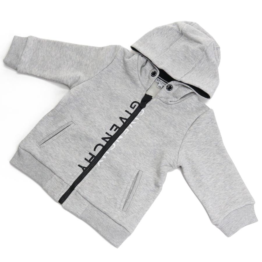 GIVENCHY ジバンシー キッズ−パーカー H05190 A01 GREY MARL グレー系 