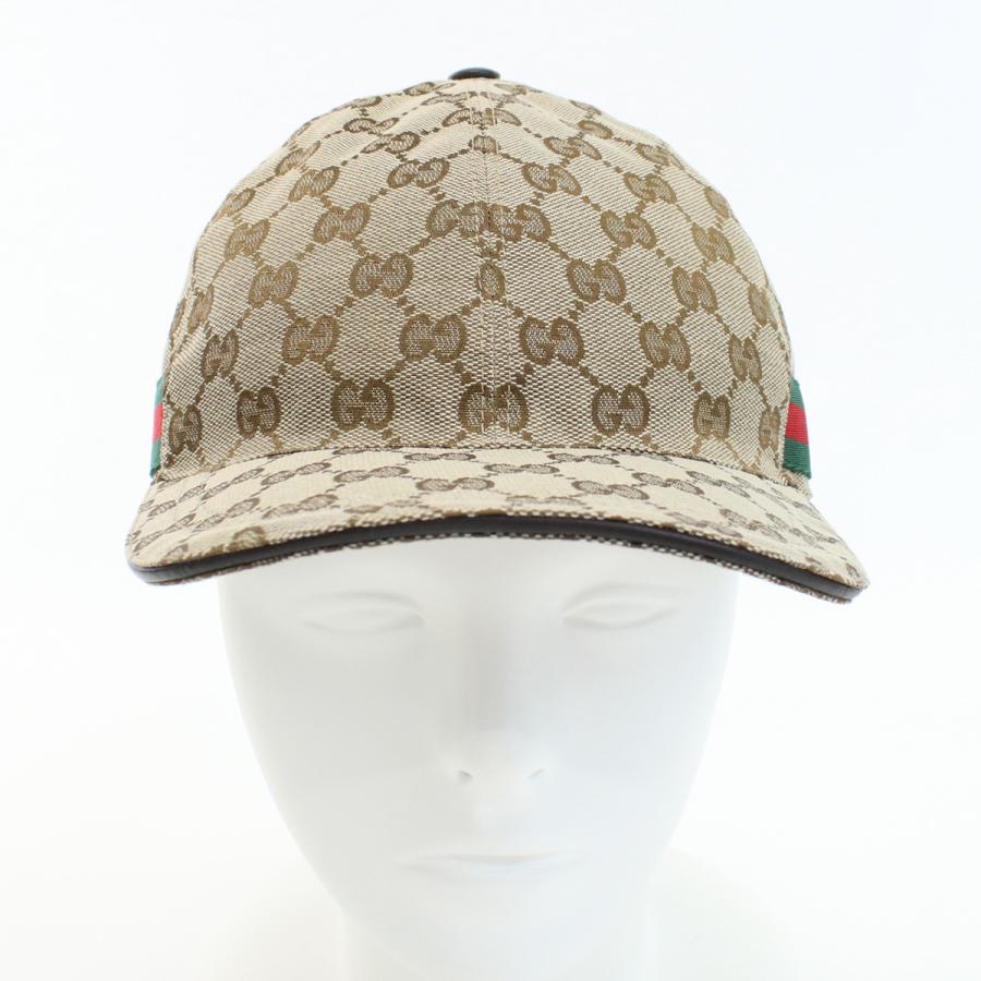 【父の日】GUCCI グッチ キャップ 200035 KQWBG 9791 メンズ ベージュ 爆買の画像