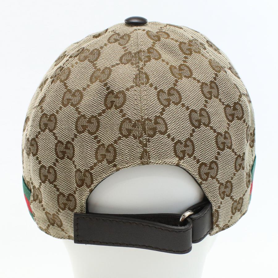 【父の日】GUCCI グッチ キャップ 200035 KQWBG 9791 メンズ ベージュ 爆買の画像