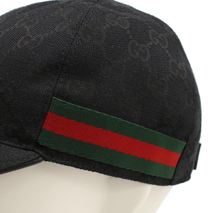 GUCCI グッチ ベースボールキャップ メンズ GGキャンバス 200035
