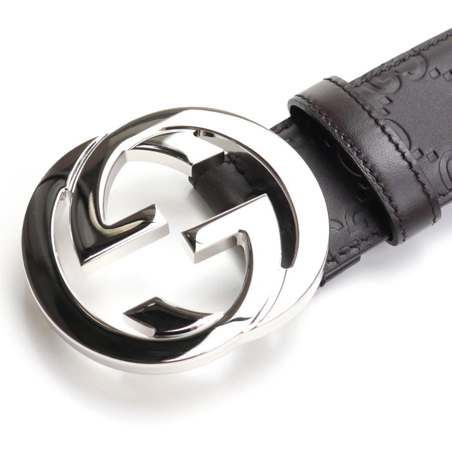 GUCCI グッチ ベルト 411924 CWC1N 2140 メンズ ブラウン