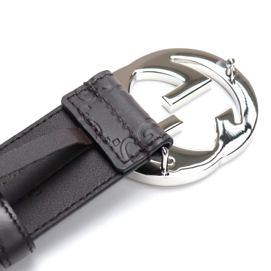 GUCCI（グッチ） ベルト 411924 CWC1N 2140 メンズ ブラウン : ビッグ