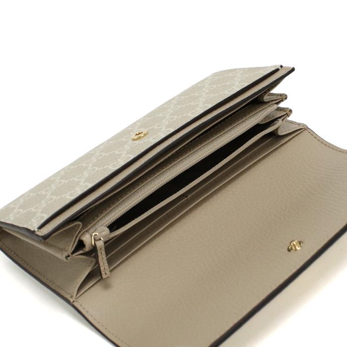 GUCCI P10倍 PETITE MARMONT ダブルG コンチネンタルウォレット 長財布  
