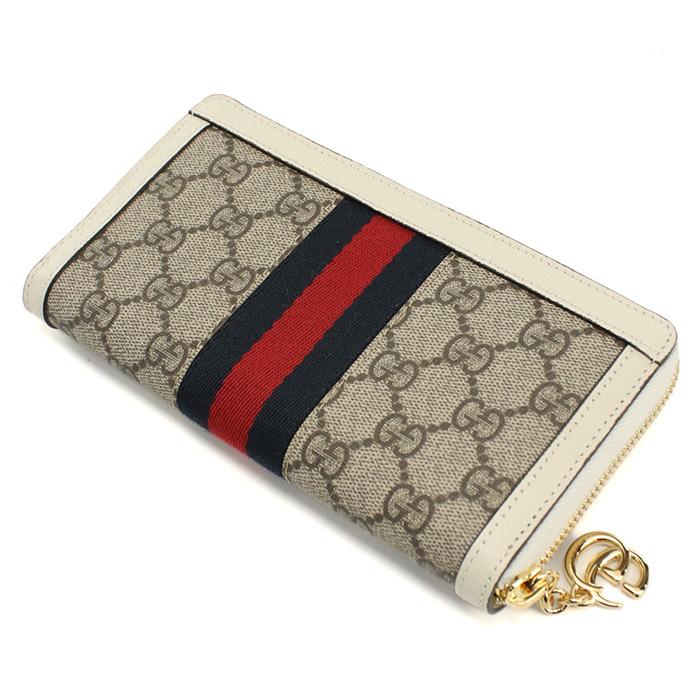 グッチ 長財布 GGベージュ/白 キャンバス/レザー メンズ レディース Amazon | [グッチ] 財布(長財布) 523154 96IWG ベージュ×エボニー