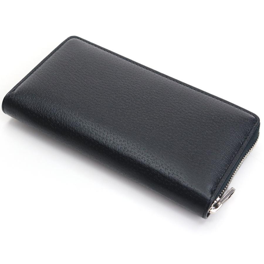 【父の日】GUCCI グッチ 長財布ラウンドファスナー 644102 DJ20N 1000 RETROSPECTIVE メンズ ブラック 爆買の画像