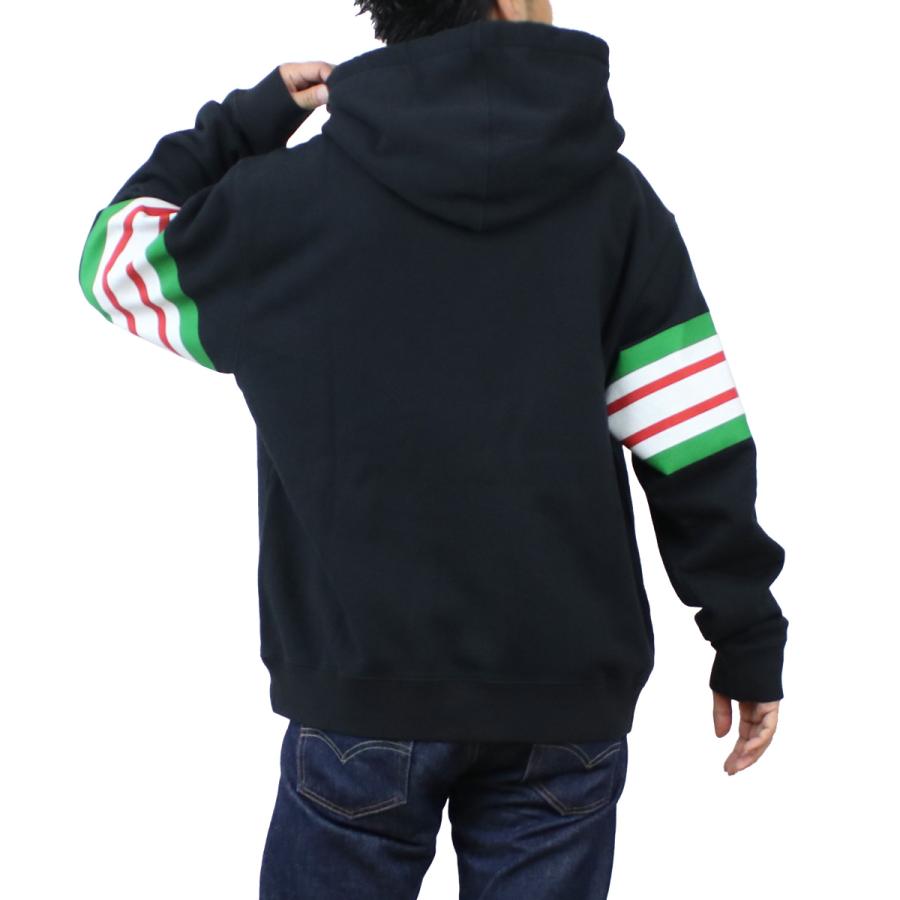 【父の日】GUCCI グッチ インターロッキングG パーカー フーディー 646953 XJDAH 1082 メンズ ブラック 爆買の画像