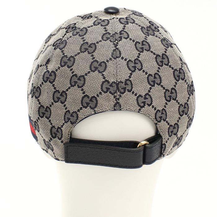 GUCCI（グッチ） キャップ 696845 4HAQQ 4068 メンズ ネイビー