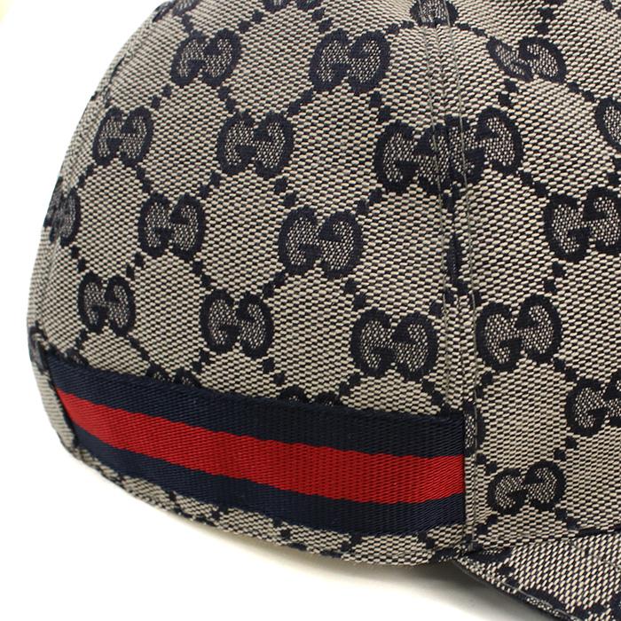 GUCCI（グッチ） キャップ 696845 4HAQQ 4068 メンズ ネイビー