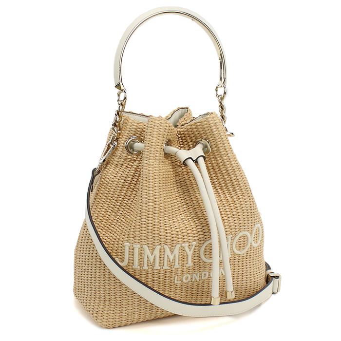 ジミーチュウ JIMMY CHOO カゴバッグ ブランド ハンドバッグ BON BON  