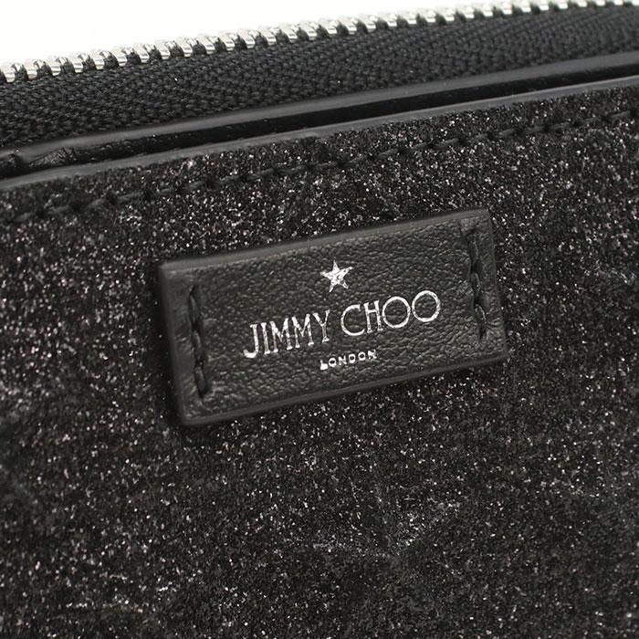 JIMMY CHOO（ジミーチュウ） 二つ折り財布 小銭入付き COMPACT ZIP