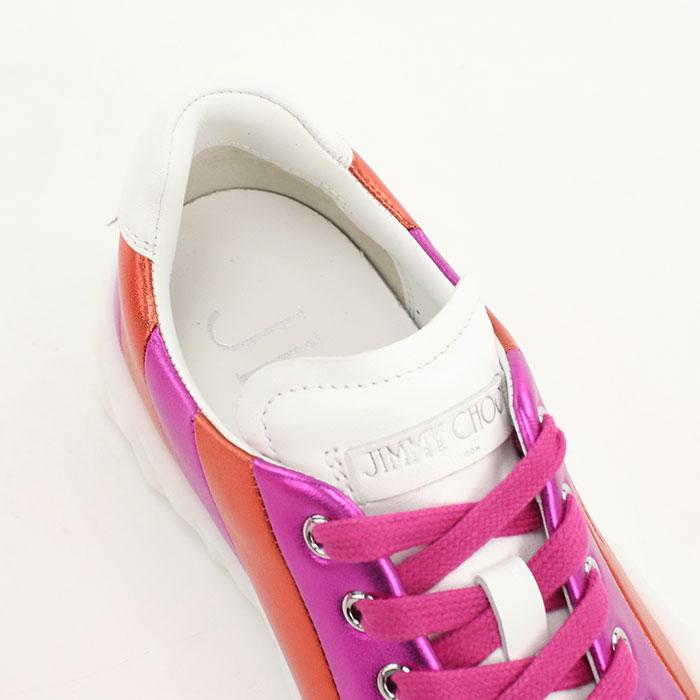 JIMMY CHOO（ジミーチュウ） スニーカー DIAMOND LIGHT-F ADR MANDARIN