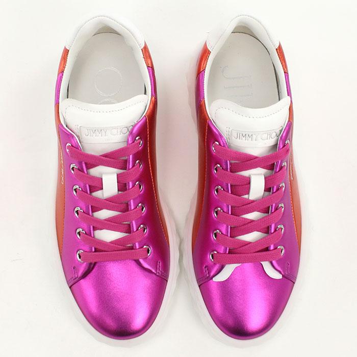 JIMMY CHOO（ジミーチュウ） スニーカー DIAMOND LIGHT-F ADR MANDARIN