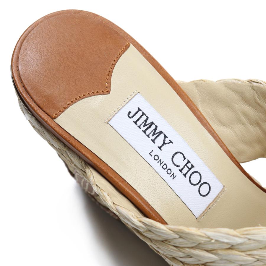 【新品・未使用】JIMMY CHOO ALMER80 ウエッジサンダル JIMMY CHOO Jimmy Choo ジミーチュウ サンダル AMELY 80 PUI