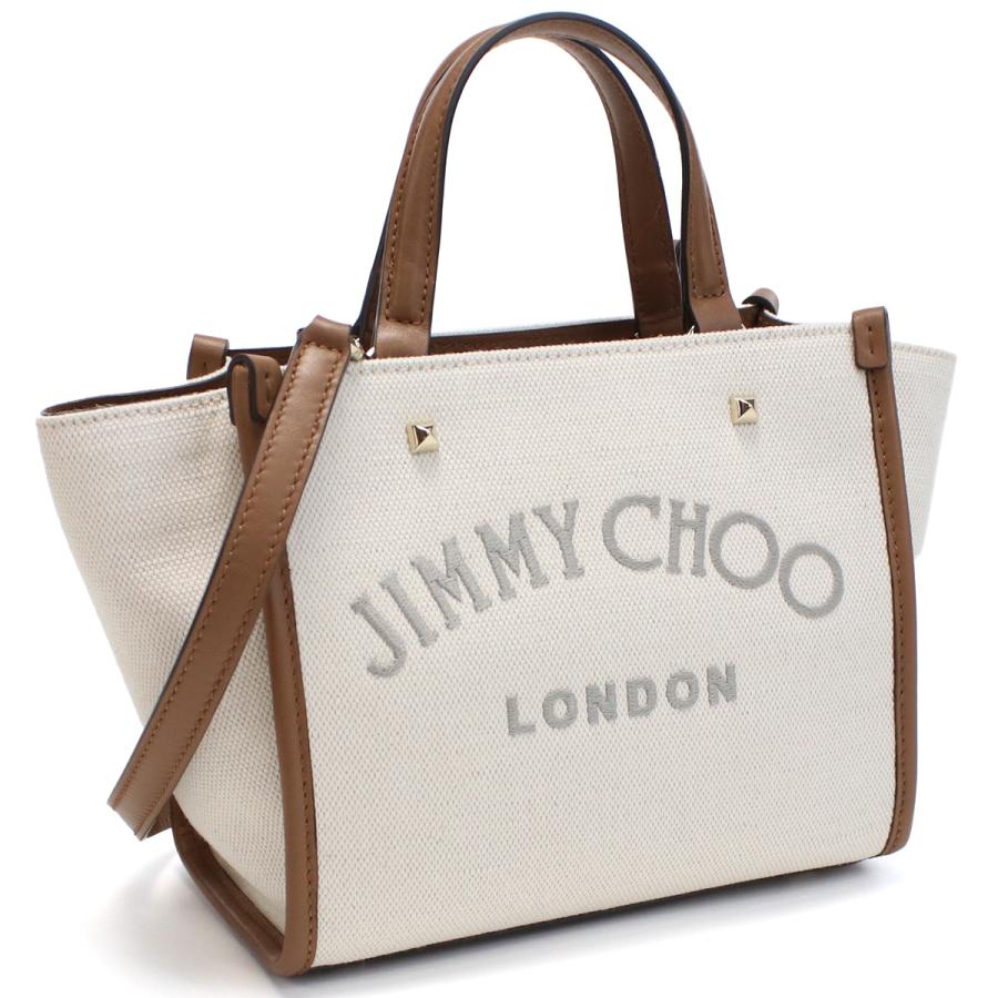 ジミーチュウ JIMMY CHOO VARENNE TOTE BAG-S RBJ 222 NATURAL-MARL