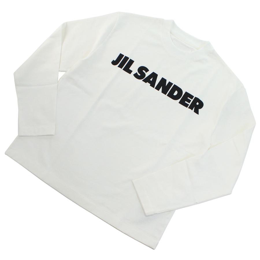 JIL SANDER ジル サンダー 長袖Ｔシャツ J02GC0107 J45148 102 レディース ホワイト 爆買の画像