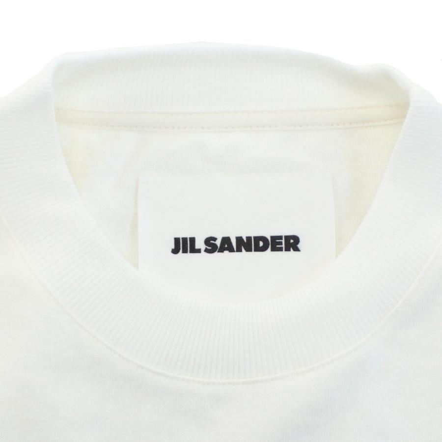 JIL SANDER ジル サンダー 長袖Ｔシャツ J02GC0107 J45148 102 レディース ホワイト 爆買の画像