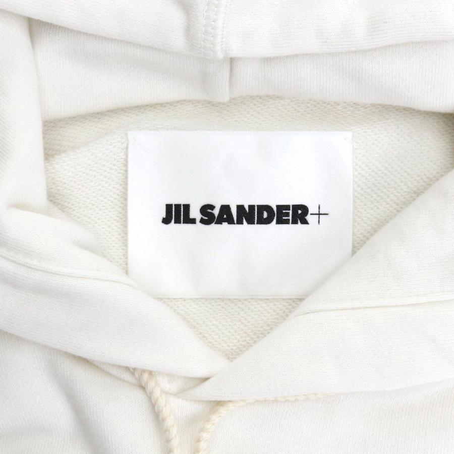 【新品】ジル サンダー JIL SANDER  レディース パーカー ブランドロゴ ブランド パーカー JPPS707512 WS248608 102 ホワイト系 apparel-01 bos 48 JIL SANDER（ジルサンダー） ジル サンダー レディース−パーカー