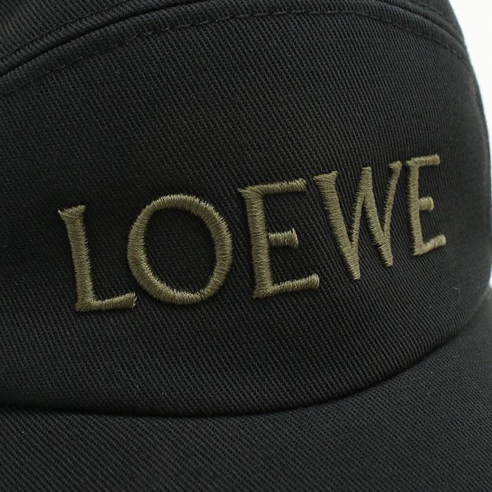 【父の日】LOEWE ロエベ キャップ K820358X93 1100 メンズ ブラック 爆買の画像