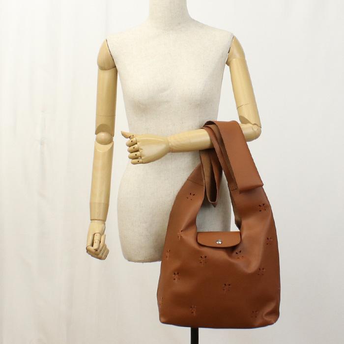Longchamp ロンシャン ハンドバッグ 10303 HGN 504 レディース ブラウン 爆買の画像