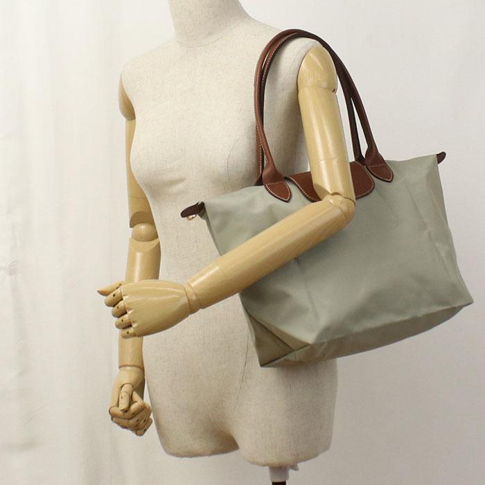 Longchamp ロンシャン ル プリアージュ オリジナル ハンドバッグ トートバッグ 2605 089 349 レディース グレー 爆買の画像