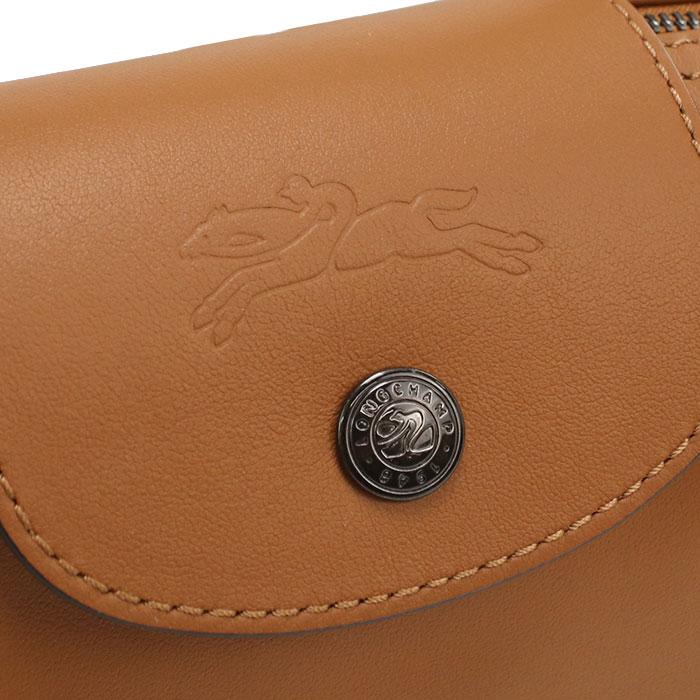 Longchamp ロンシャン ショルダーバッグ ル プリアージュ エクストラ ポーチ 34205 987 M19 レディース ブラウン 爆買の画像