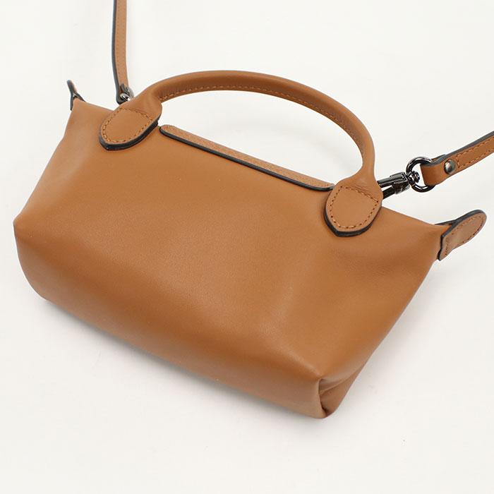 Longchamp ロンシャン ショルダーバッグ ル プリアージュ エクストラ ポーチ 34205 987 M19 レディース ブラウン 爆買の画像