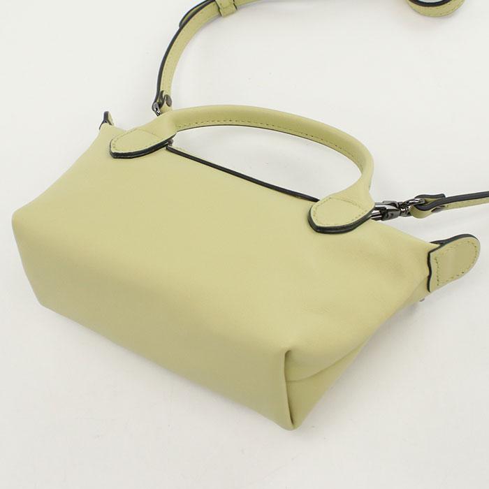 Longchamp ロンシャン ショルダーバッグ ル プリアージュ エクストラ ポーチ 34205 987 244 レディース イエロー 爆買の画像