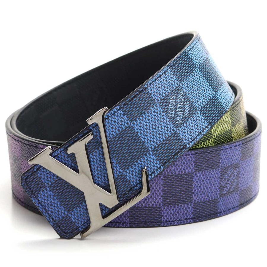 ルイ ヴィトン Louis Vuitton サンチュール Lvイニシャル リバーシブル メンズベルト M0249s ダミエ レインボー アンフィニ マルチカラー Lovm0249s011 ビッグヒット Yahoo 店 通販 Yahoo ショッピング