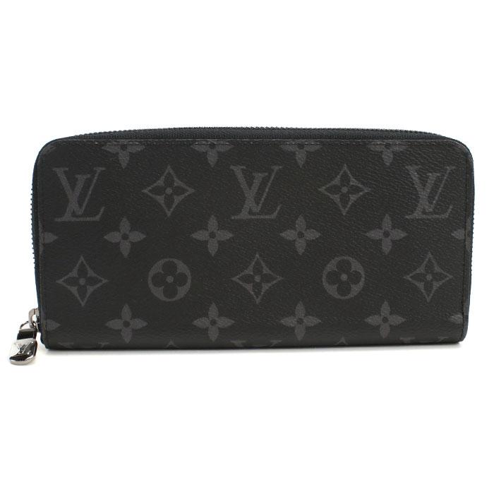 LOUIS VUITTON ルイヴィトン 長財布 ラウンドファスナー M11611 エクリプス メンズ グレーの画像