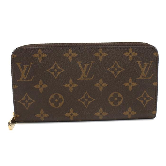 美品✨ ルイヴィトン モノグラム ジッピーウォレット 長財布 ブラウン 収納多数 LOUIS VUITTON（ルイ・ヴィトン） 長財布ラウンドファスナー M25914