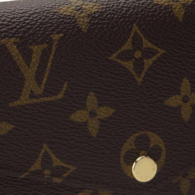 LOUIS VUITTON ルイヴィトン モノグラム ポルトフォイユ サラ 二つ折り長財布 小銭入付き M60531 レディース ブラウンの画像