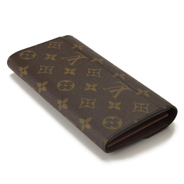 LOUIS VUITTON ルイヴィトン モノグラム ポルトフォイユ サラ 二つ折り長財布 小銭入付き M60531 レディース ブラウンの画像