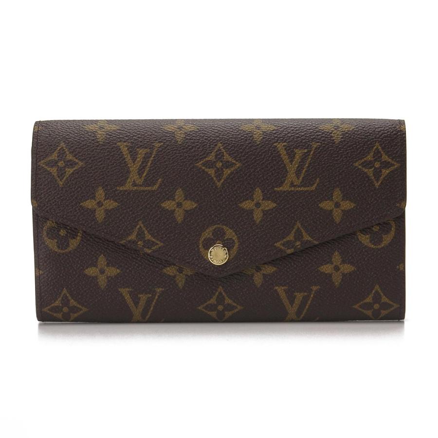LOUIS VUITTON ルイヴィトン モノグラム ポルトフォイユ サラ 二つ折り長財布 小銭入付き M60531 レディース ブラウンの画像