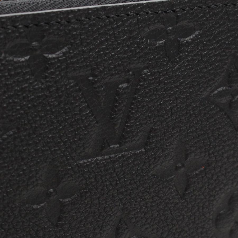 LOUIS VUITTON ルイヴィトン 長財布ラウンドファスナー M61864 アンプラント レディース ブラック 爆買の画像