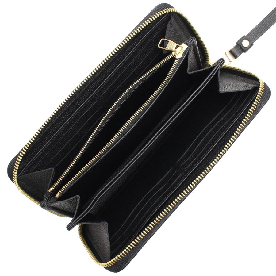 LOUIS VUITTON ルイヴィトン 長財布ラウンドファスナー M61864 アンプラント レディース ブラック 爆買の画像