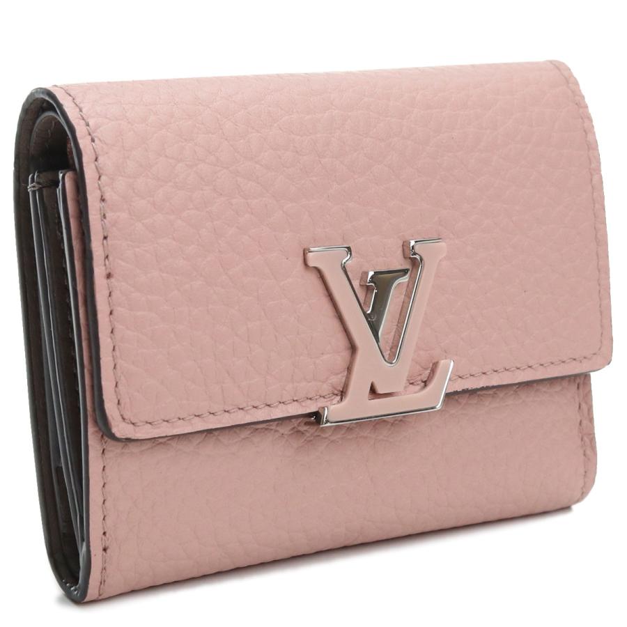 ルイ ヴィトン Louis Vuitton ポルトフォイユ カプシーヌ 3つ折り財布 ミニ財布 M685 トリヨン マグノリア ピンク系 レディース Lovm ビッグヒット Yahoo 店 通販 Yahoo ショッピング
