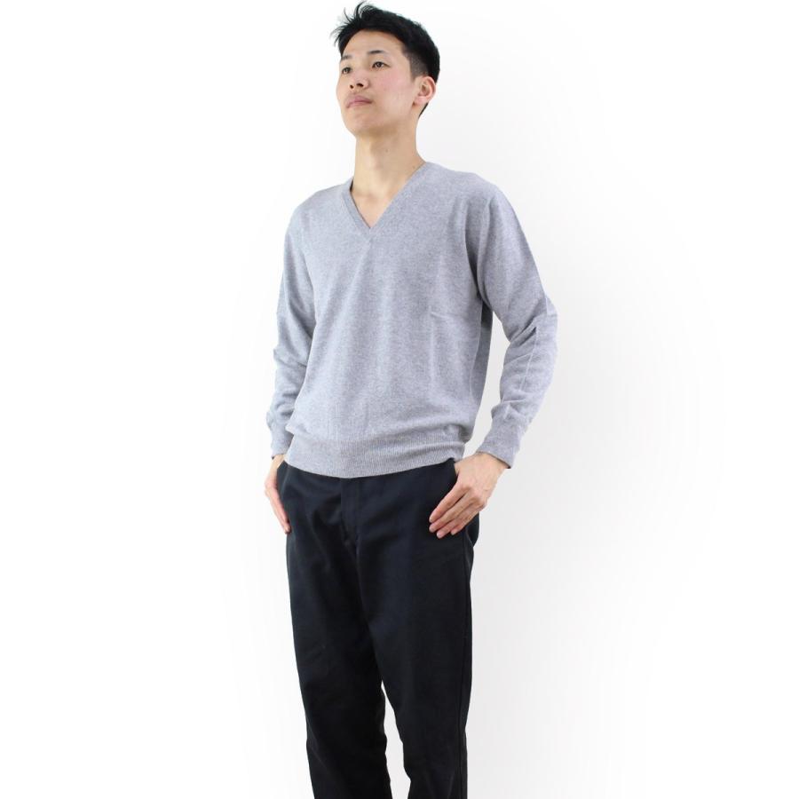 ルナリアカシミア Lunaria Cashmere Model 161 ピュアカシミアニット Vネックセーターメンズ カラー グレー Ols 4 Apparel 01 Luc161c ビッグヒット Yahoo 店 通販 Yahoo ショッピング