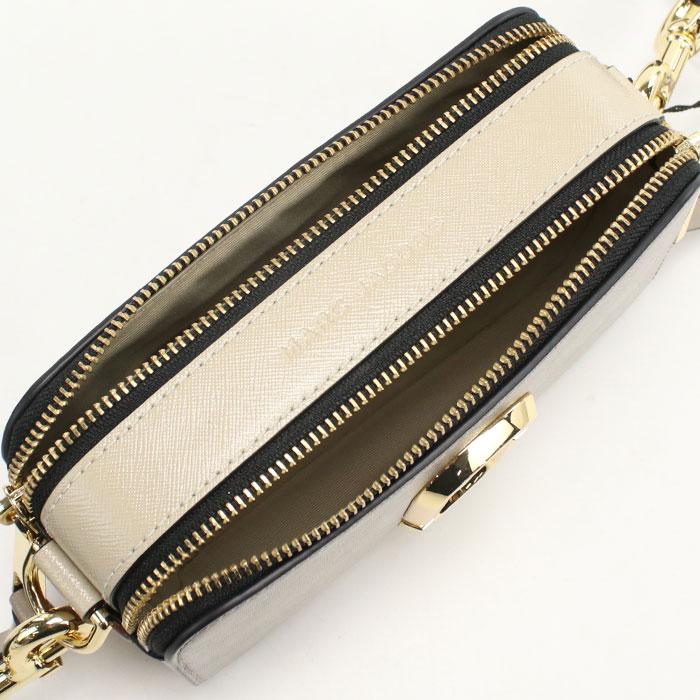 MARC JACOBS マークジェイコブス ザ スナップショット ショルダーバッグ 2S3HCR500H03 033 THE SNAPSHOT レディース グレー 爆買の画像