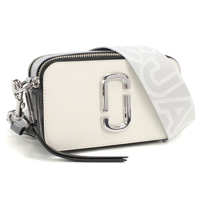 MARC JACOBS ホワイト スナップショット ショルダーバック 【公式通販】