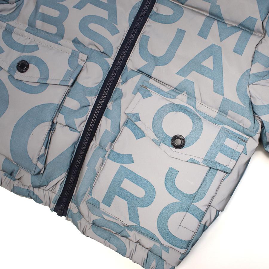 MARC JACOBS ストライプ　ジャケット Marc Jacobs $325 Monogram Denim Logo Painters Jacket XS