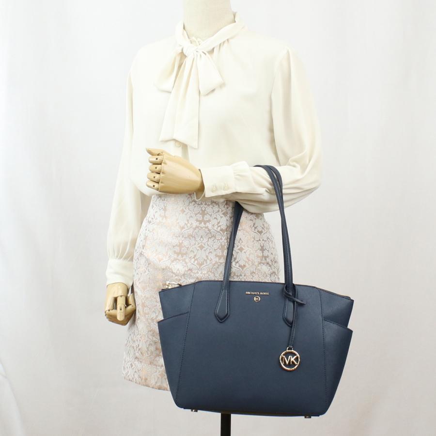 MICHAEL KORS MARILYN 30S2G6AT2L LEATHER 406 NAVY ネイビー系 bag-01  