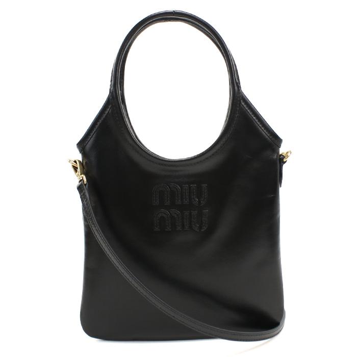 miu miu（ミュウミュウ） ハンドバッグ 5BA281 2IEO V OLI F0002