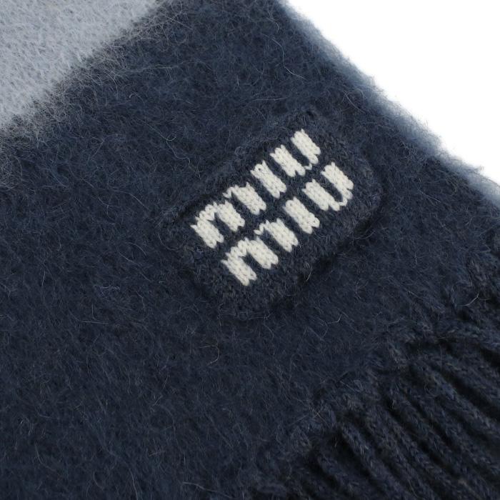 miu miu（ミュウミュウ） マフラー 5FS094 2CVE F0WYH ユニセックス