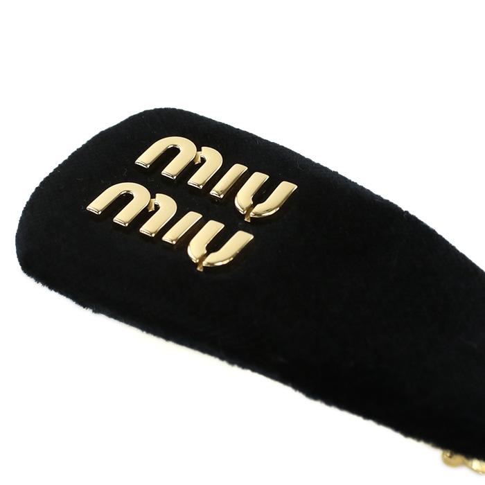 miu miu（ミュウミュウ） バレッタ 5IF092 068 F0002 レディース