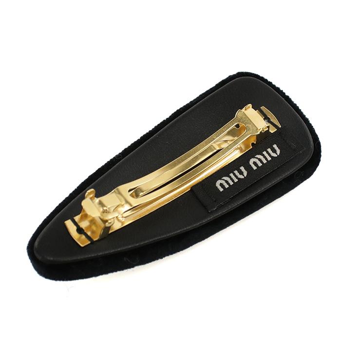 miu miu（ミュウミュウ） バレッタ 5IF092 068 F0002 レディース