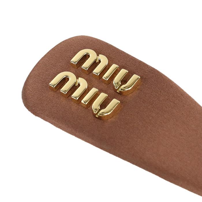 miu miu（ミュウミュウ） バレッタ 5IF092 049 F0324 レディース