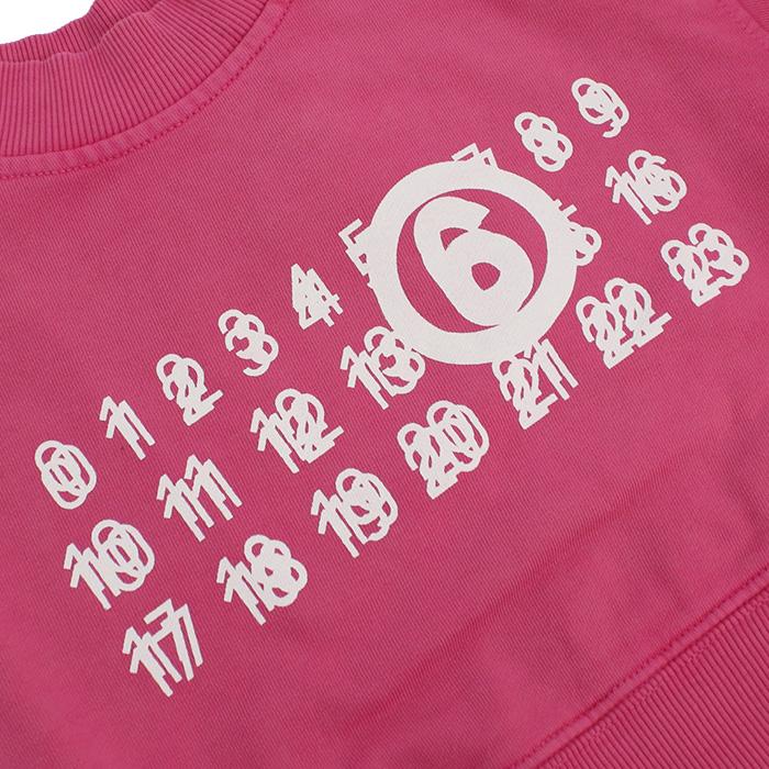 エムエムシックス MM6 ナンバープリント スウェット キッズ 大人もOK  
